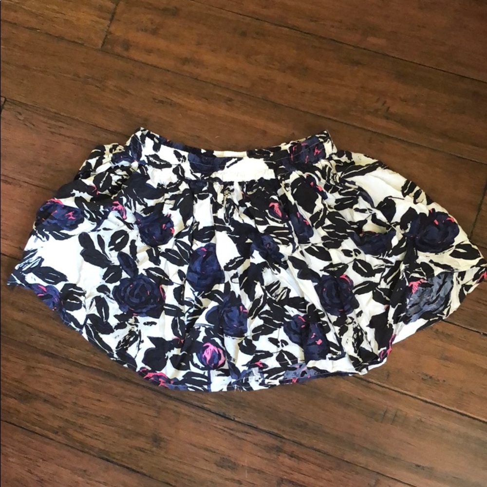 Vans High Waisted Floral Shorts